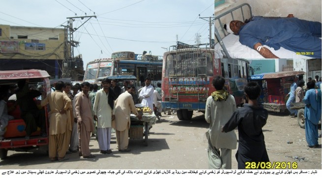 Talhar Transporter Protest