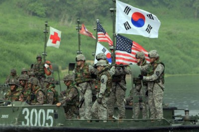 Washington Seoul Between Military Exercises