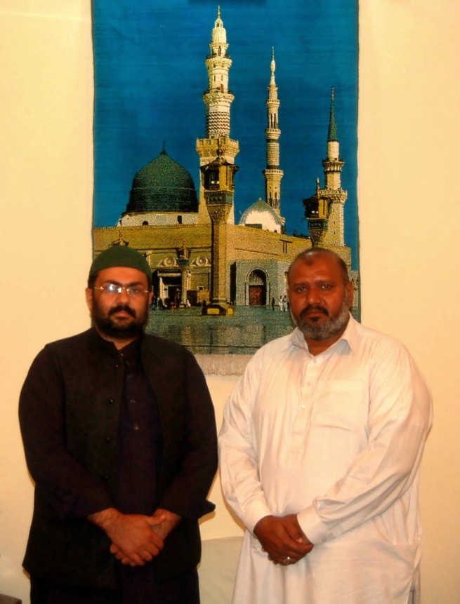 Gaddi Nasheen Channi Mast with Pir Ali Abbas Shah sahib