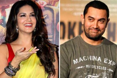 Aamir Khan and Sunny Leone