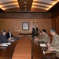 Army Ishaq Dar meeting