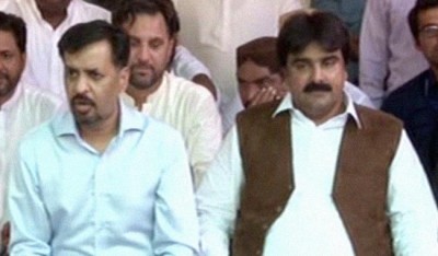 Ashfaq Mangi and Mustafa Kamal