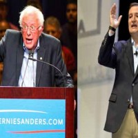 Bernie Sanders and Ted Cruz