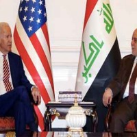 Biden and Haider al-Abadi Meeting