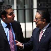 Bilawal Bhutto and Asif Ali Zardari