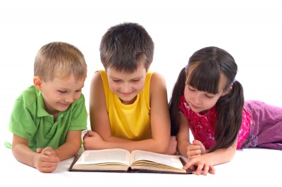 Children study