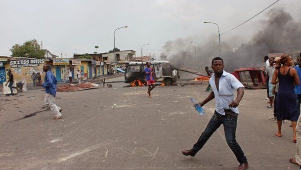 کانگو میں جھڑپ ‘ 2 پولیس سٹیشن نذر آتش ہزاروں افراد کی نقل مکانی