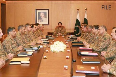  Corps Commander Conference