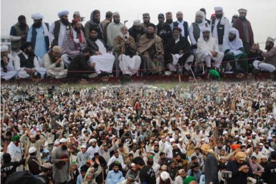 D Chowk Protest