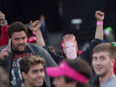 Donald Trump Rally Clash