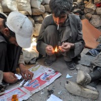 Drug Addicts in Afghanistan