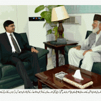 GHULAM MUHAMMAD KHAN MEET LAIQ AHMED