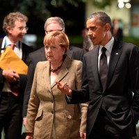 German Chancellor and Obama