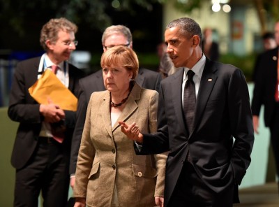 German Chancellor and Obama