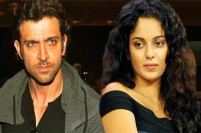 Hrithik Roshan and Kangana