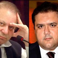 Hussain Nawaz and Nawaz Sharif