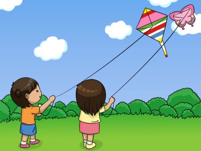 Kite flying