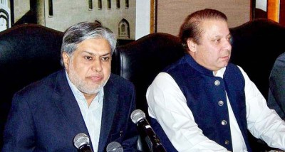 Nawaz and Ishaq Dar