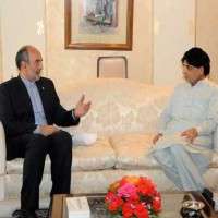 Nisar and Iranian Ambassador