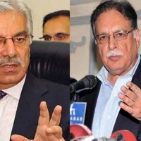 Parvez Rashid, Khawaja Asif