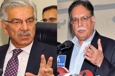 Parvez Rashid, Khawaja Asif