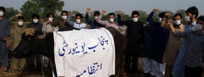 Punjab University Students Protest