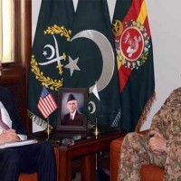 Raheel Sharif and Richard Olson