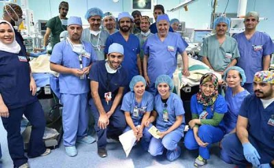 Saudi Arabia, surgery successful