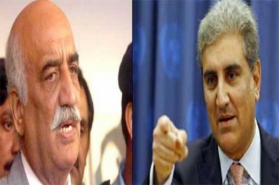 Shah Mahmood calls Khurshid Shah