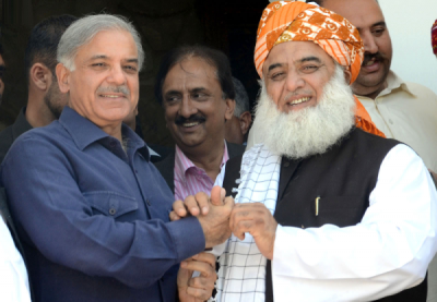 Shahbaz Sharif and Fazlur Rehman