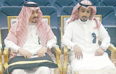 Solaiman Bin Ali Bin Mahfouz with Son