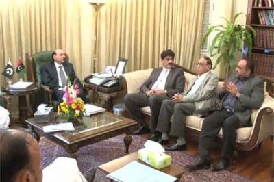 Syed Qaim Ali Shah Meeting