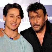 Tiger Shroff and Jackie Shroff