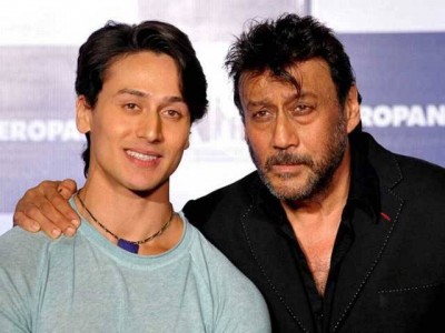 Tiger Shroff and Jackie Shroff