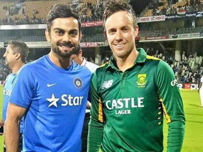 Virat Kohli and AB de Villiers