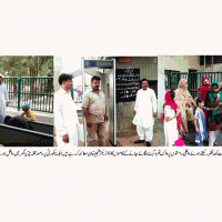 WALK THRU GATE ISTALATION KARACHI ZOO