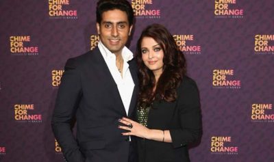 Abhishek and Aishwarya