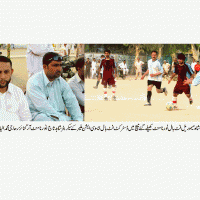 All Karachi S Nawab Shah Football Tournamnent