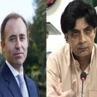 Chaudhry Nisar met Drew Thomas