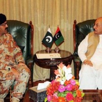 DG Ranger and Qaim Ali Shah Meeting