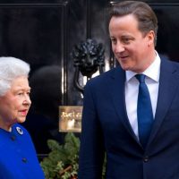 David Cameron and Queen Elizabeth