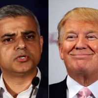 Donald Trump and Sadiq Khan