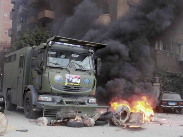 مصر میں پولیس وین پر فائرنگ سے 8 اہلکار ہلاک