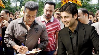 Fawad Khan and Salman Khan