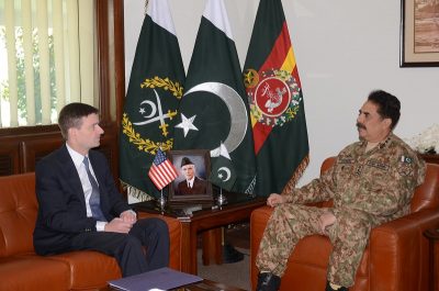 General Raheel Sharif-David Hale,Meeting