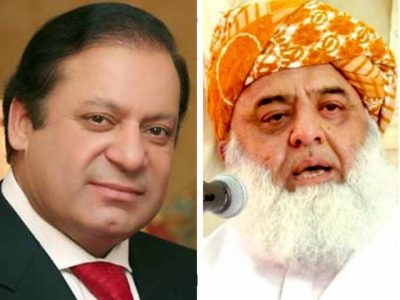 Maulana Fazlur Rehman, Nawaz Sharif