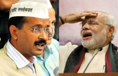 Narendra Modi and Arvind Kejriwal