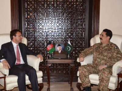 Omer Zakhilwal and Raheel Sharif