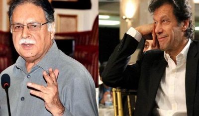 Pervaiz Rasheed and Imran Khan