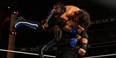 Roman Reigns Defeats AJ Styles